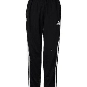 Adidas 3-Stripes Tricot Track Pants  Black White Women Size M